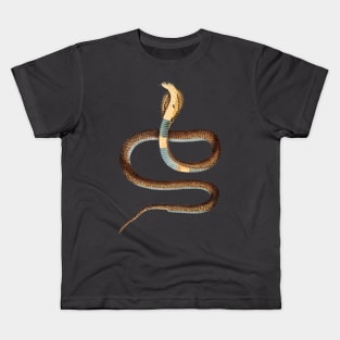 serpent,cobra,reptile,viper,venom,lizard,rattlesnake,king cobra,dragon,hydra,poison,venomous,plumber's snake,pythonidae,pythons,auger,python,squamata,serpentine,worm,big,ophidian,rattlesnakes,medusa,snakebite Kids T-Shirt